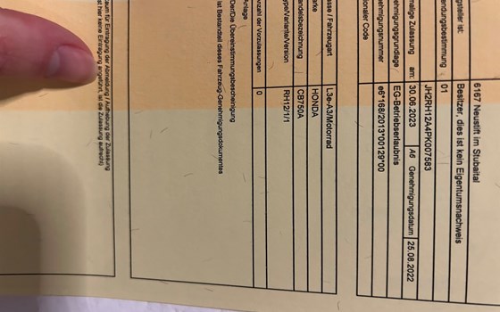 Gebrauchtmotorrad Honda CB750 Hornet - Bild 5