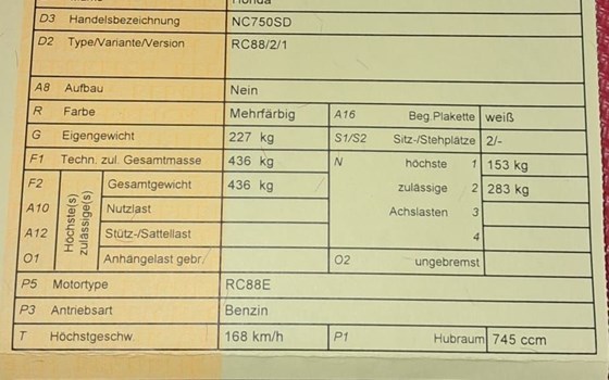 Gebrauchtmotorrad Honda NC700S DCT - Bild 4
