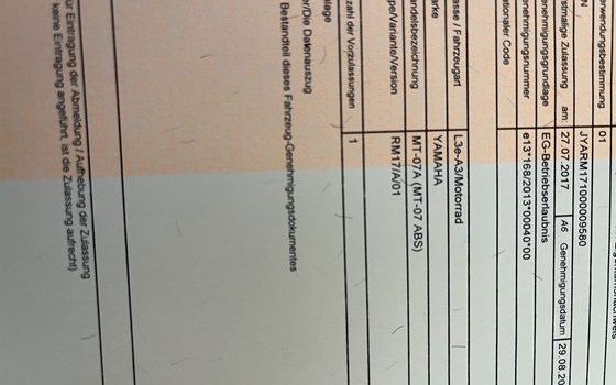 Gebrauchtmotorrad Yamaha MT-07 - Bild 12