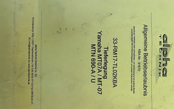 Gebrauchtmotorrad Yamaha MT-07 - Bild 13