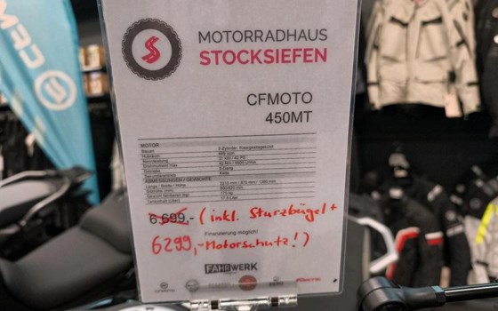 Neufahrzeug CFMOTO 450MT - Bild 11