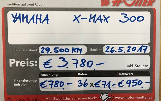 Gebrauchtmotorrad Yamaha XMAX 300 - Bild 16