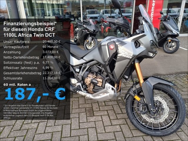 Honda CRF1100L Africa Twin Adventure Sports DCT