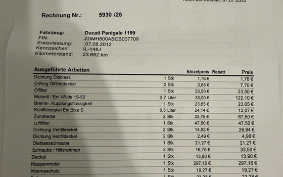 Gebrauchtmotorrad Ducati 1199 Panigale - Bild 6