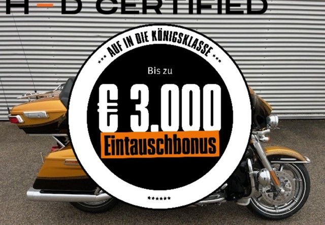 Harley-Davidson CVO Ultra Limited FLHTKSE (gold)