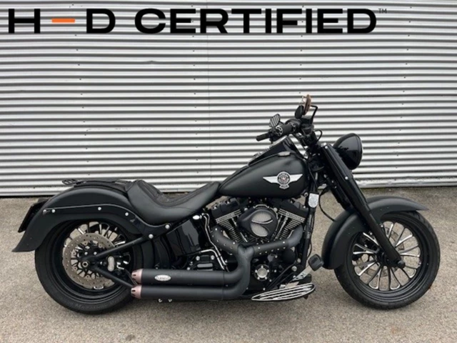 Harley-Davidson Softail Fat Boy S (schwarz) - Bild 1