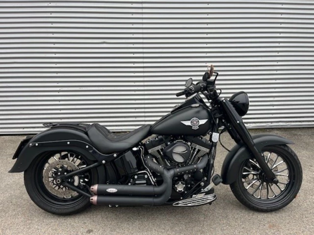 Harley-Davidson Softail Fat Boy S (schwarz) - Bild 2