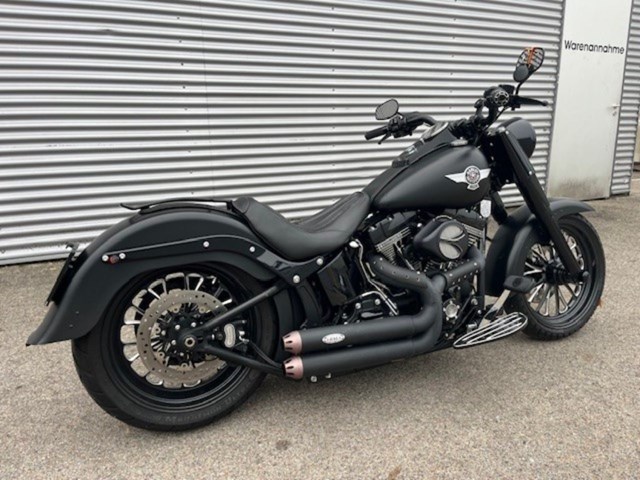 Harley-Davidson Softail Fat Boy S (schwarz) - Bild 8
