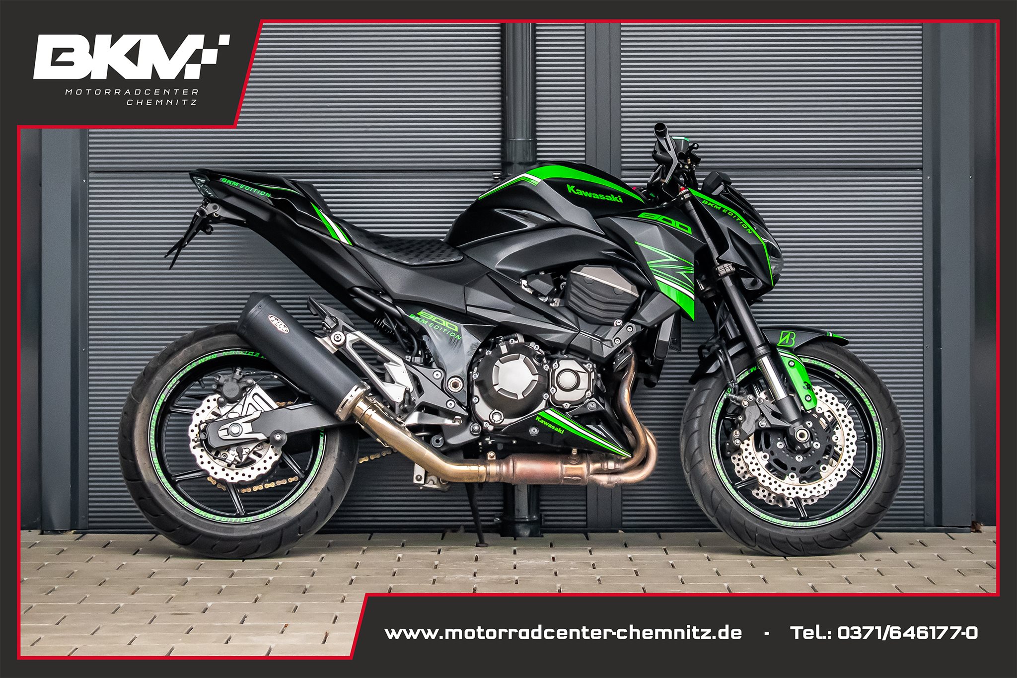 Kawasaki Z 800 +1.Hand+BKM Edition+Scheckheft+