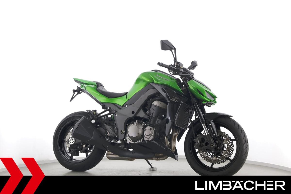 Kawasaki Z1000 - kurzer Kennz.halter, Sturzpads