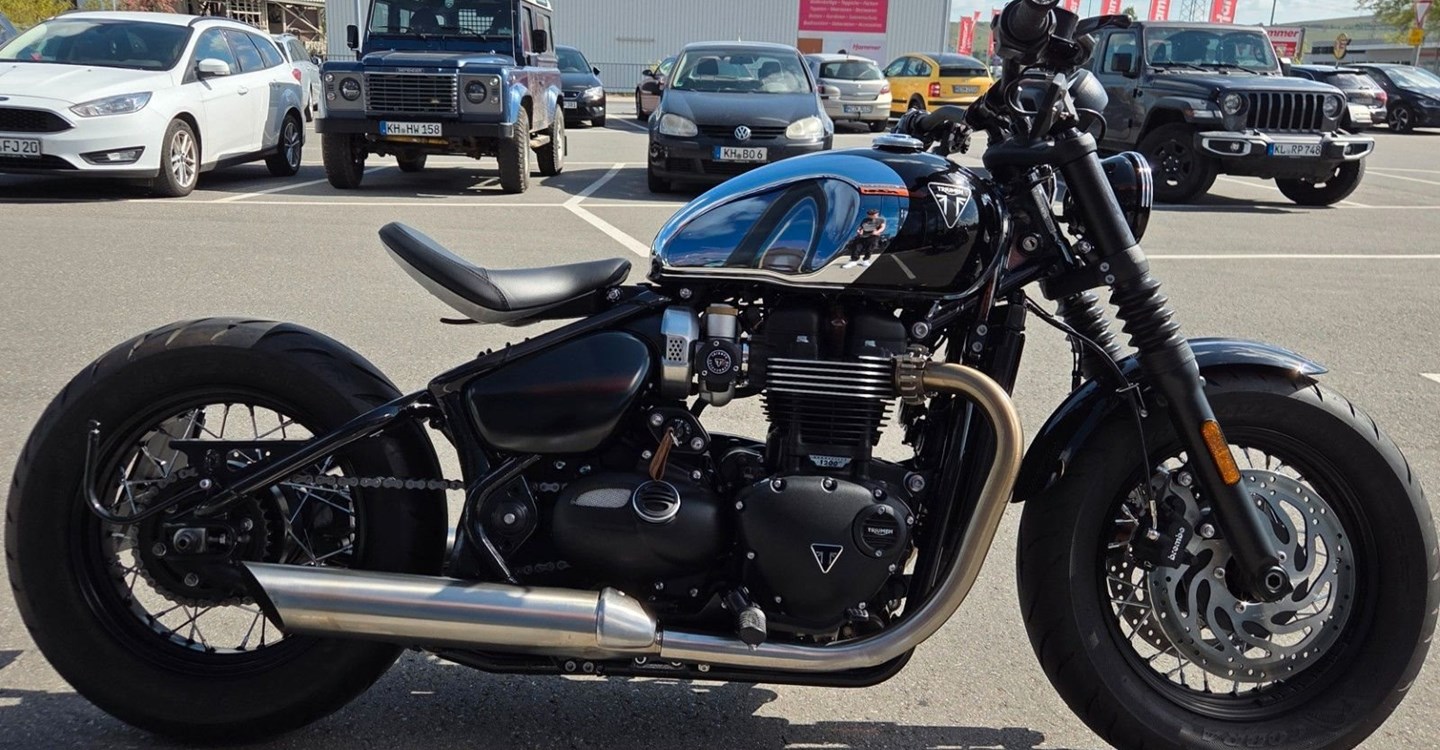 Angebot Triumph BONNEVILLE BOBBER CHROME EDITION