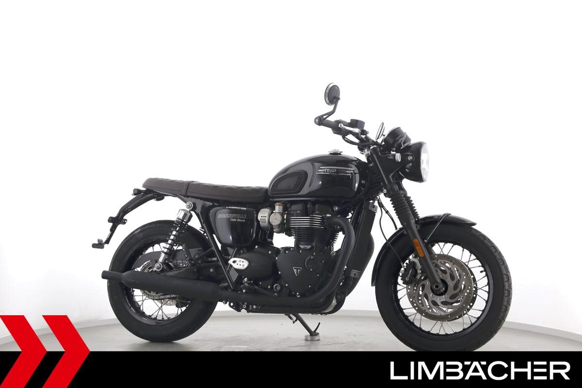 Triumph Bonneville T120 Black - Tempomat, LED