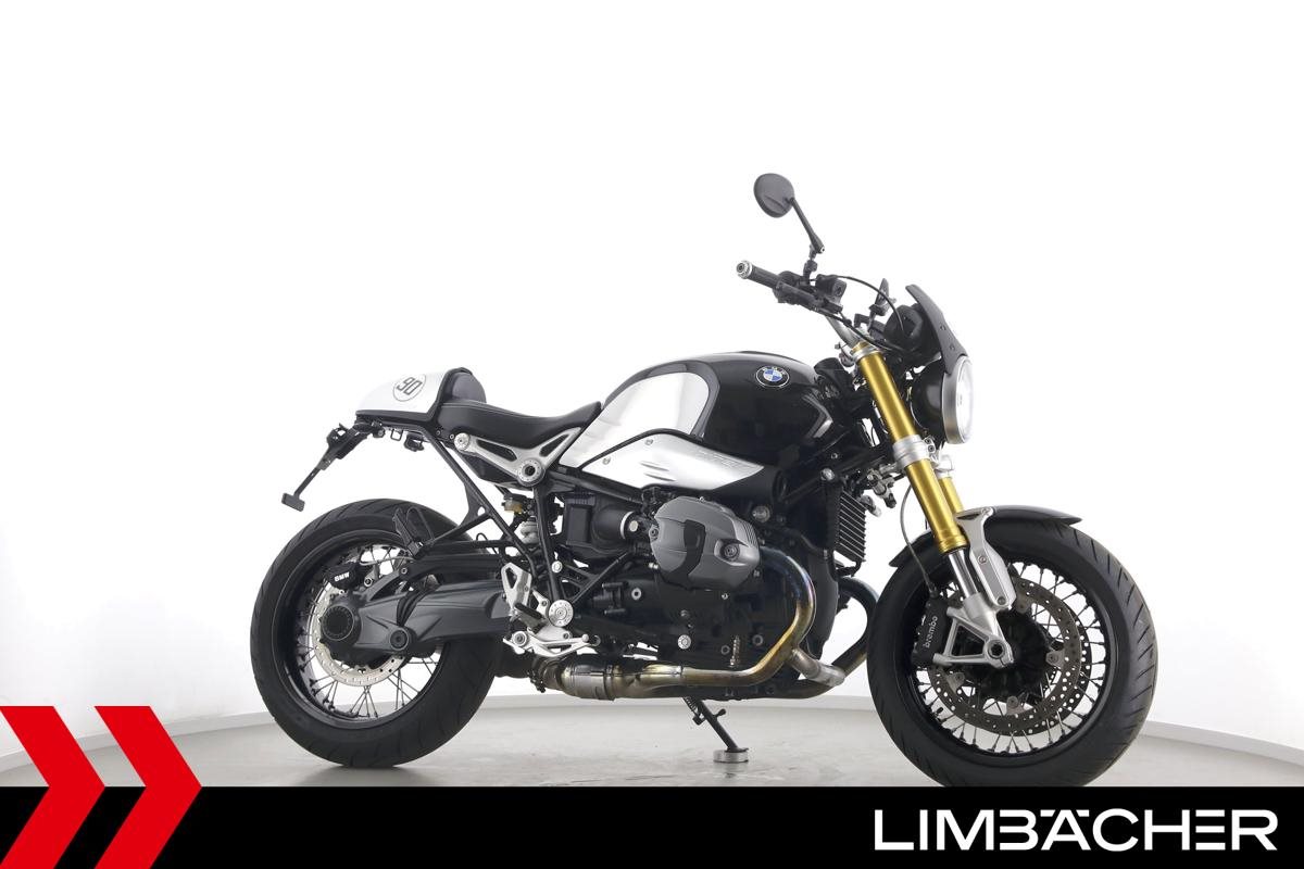 BMW R nineT - Akrapovic, kurzer Kennz.halter