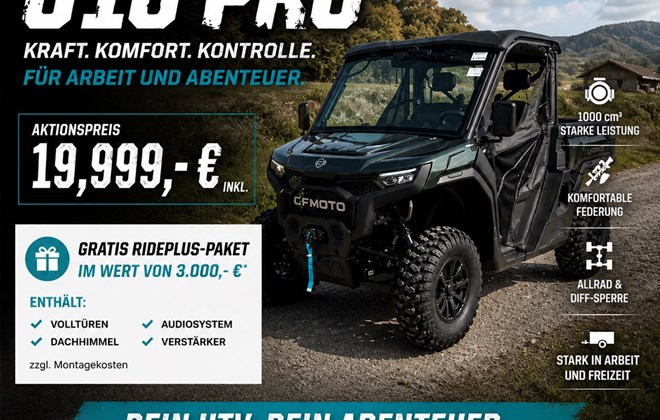 CFMOTO Uforce U10 Pro