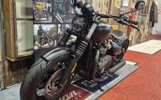 Gebrauchtmotorrad Triumph Bonneville Bobber Black - Bild 4