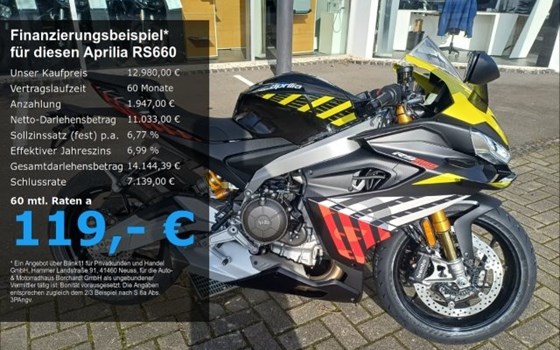 Neufahrzeug Aprilia RS 660 Factory - Bild 1