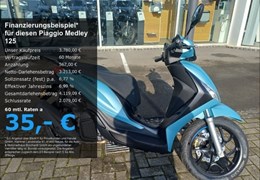 Neumotorrad Piaggio Medley S 125 ie IGET