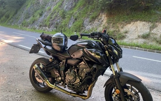 Gebrauchtmotorrad Yamaha MT-07 35kW - Bild 3