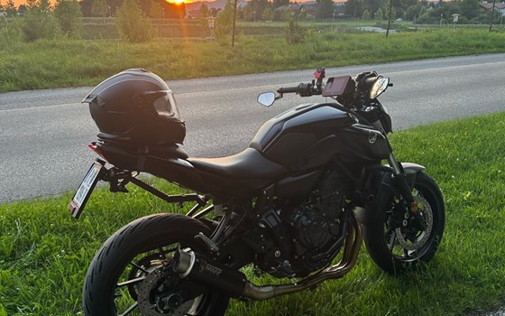 Gebrauchtmotorrad Yamaha MT-07 35kW - Bild 1