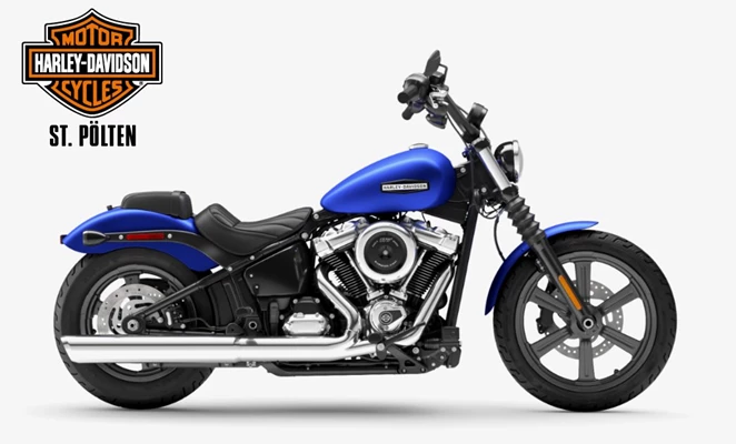 Harley-Davidson Softail Street Bob FXBB (Aurora Blue Denim) - Bild 1