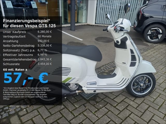 Vespa GTS 125ie Super Tech