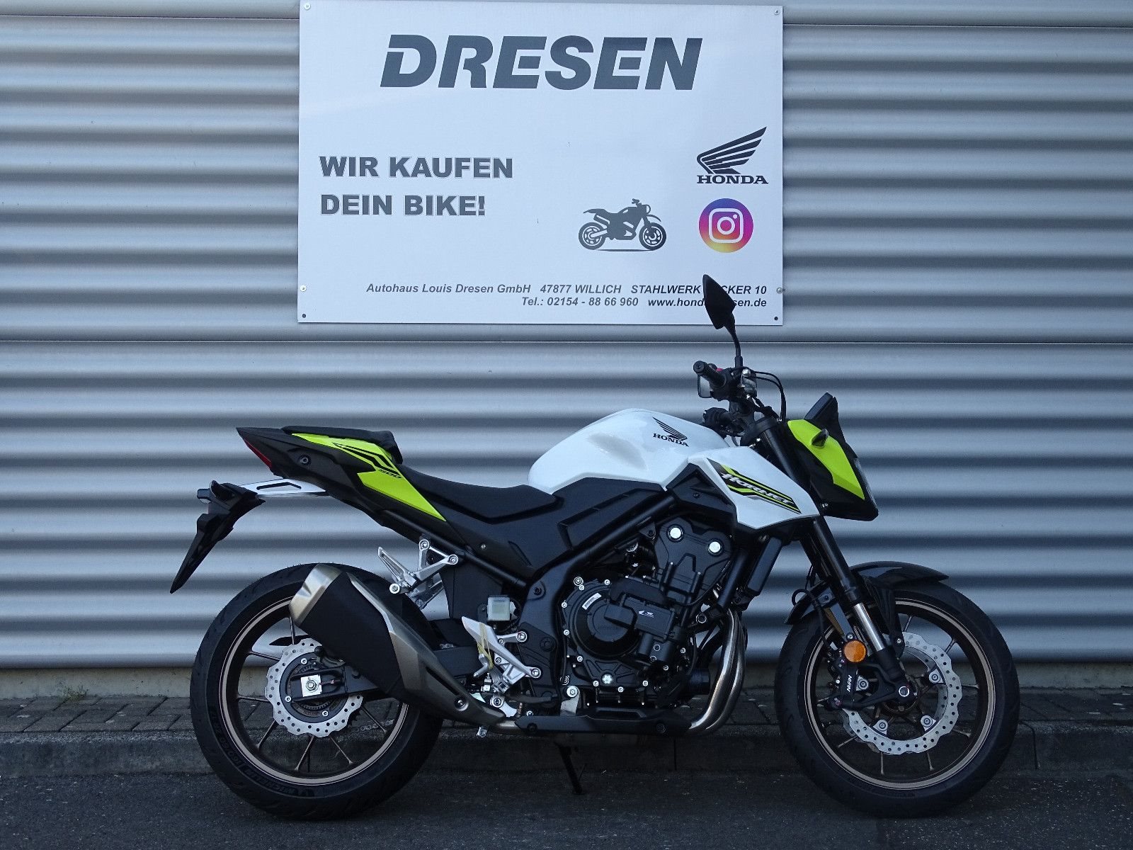 Honda CB500 Hornet E-Clutch