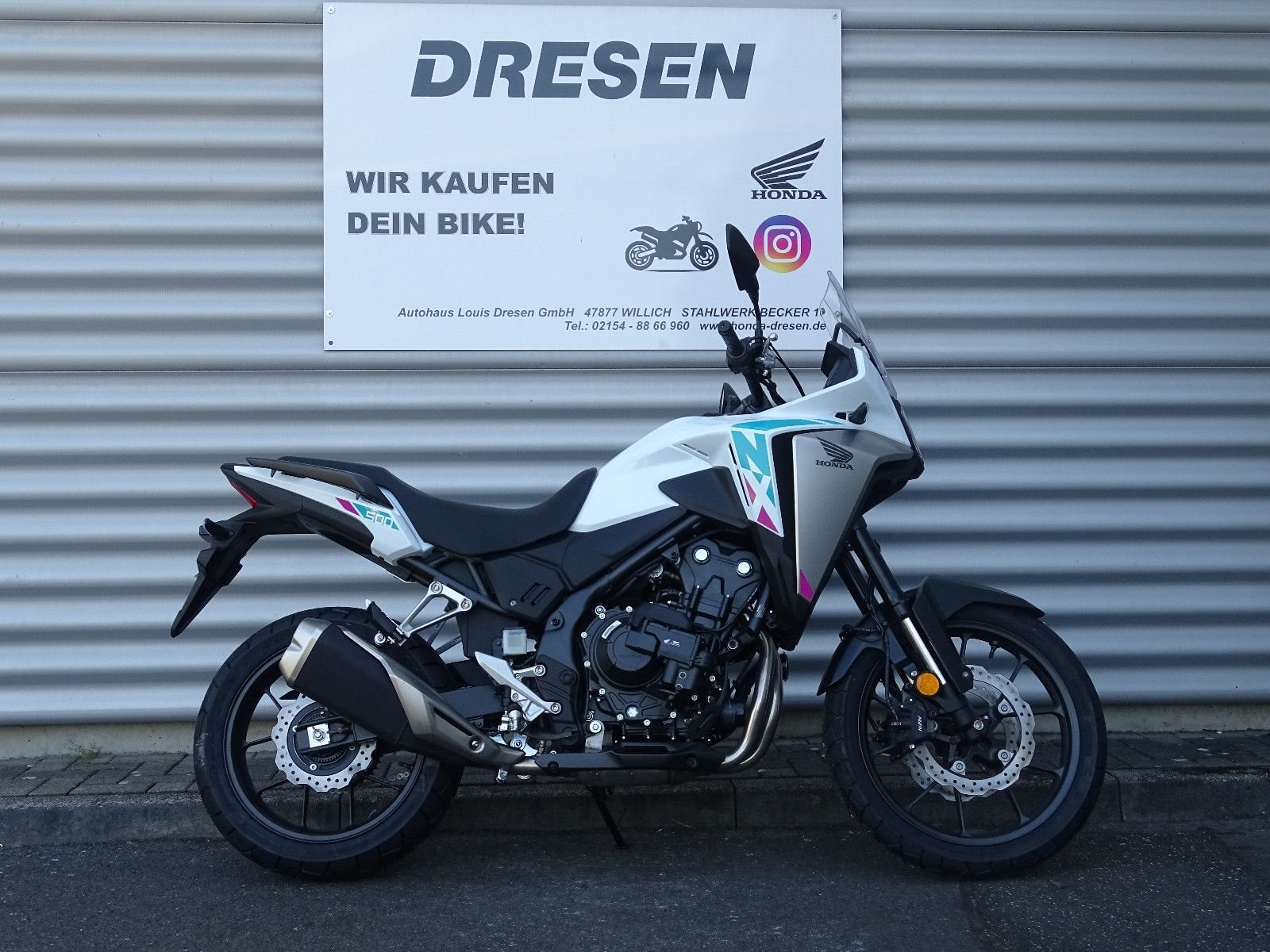 Honda NX500 E-Clutch