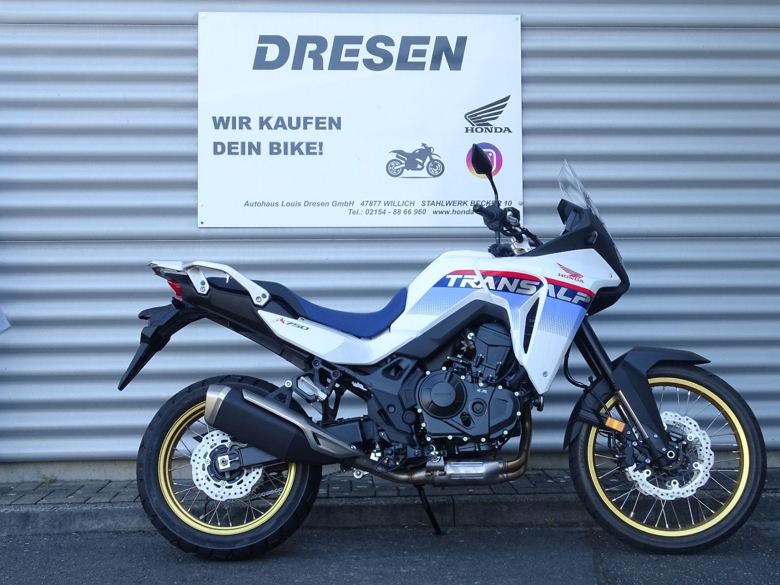 Honda XL750 Transalp E-Clutch