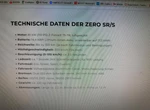 Angebot Zero SR/S