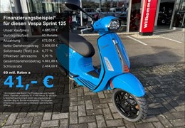 Neumotorrad Vespa Sprint 125 i.e. 3V