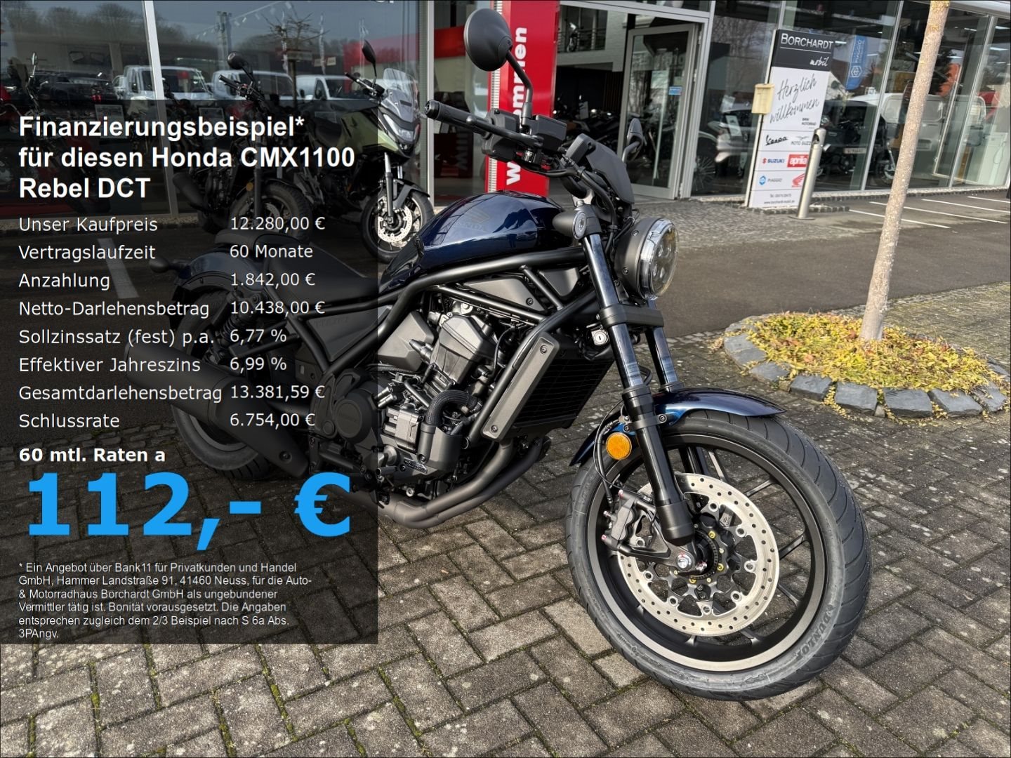 Honda CMX1100 Rebel DCT