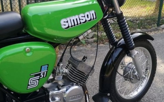 Motorrad Occasion Simson S 51 - Bild 1