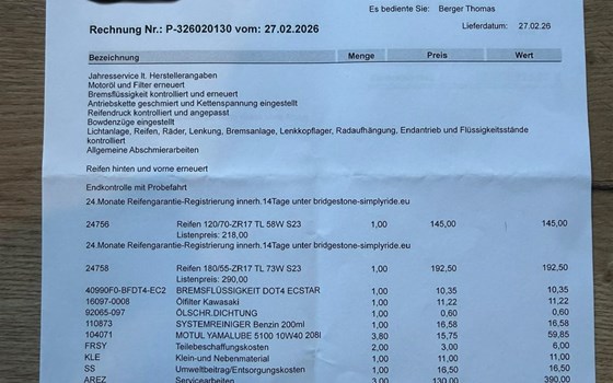 Gebrauchtmotorrad Kawasaki Z900 - Bild 11