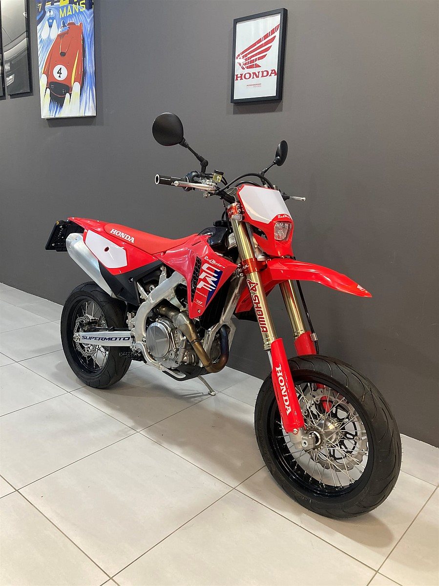 Red Moto CRF 450RX Supermoto