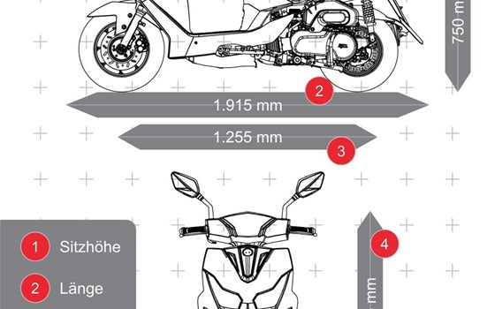 Neufahrzeug Sym Echs 125 - Bild 7