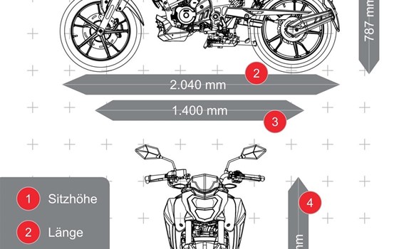 Neufahrzeug Sym NH X 125 - Bild 8