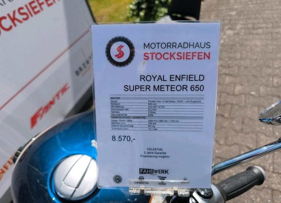Angebot Royal Enfield Super Meteor 650