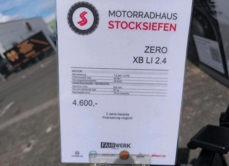Angebot Zero XB