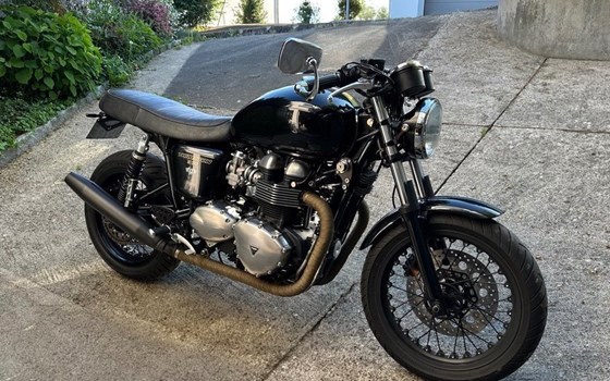Motorrad Occasion Triumph Thruxton - Bild 5