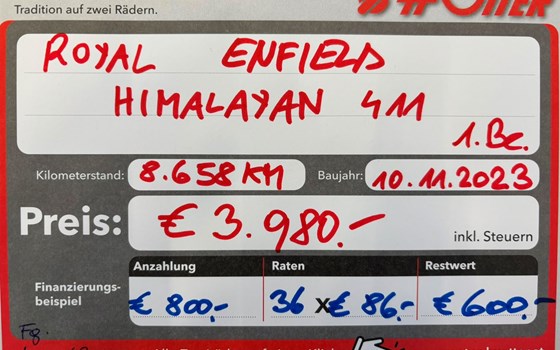Gebrauchtmotorrad Royal Enfield Himalayan 410 - Bild 17