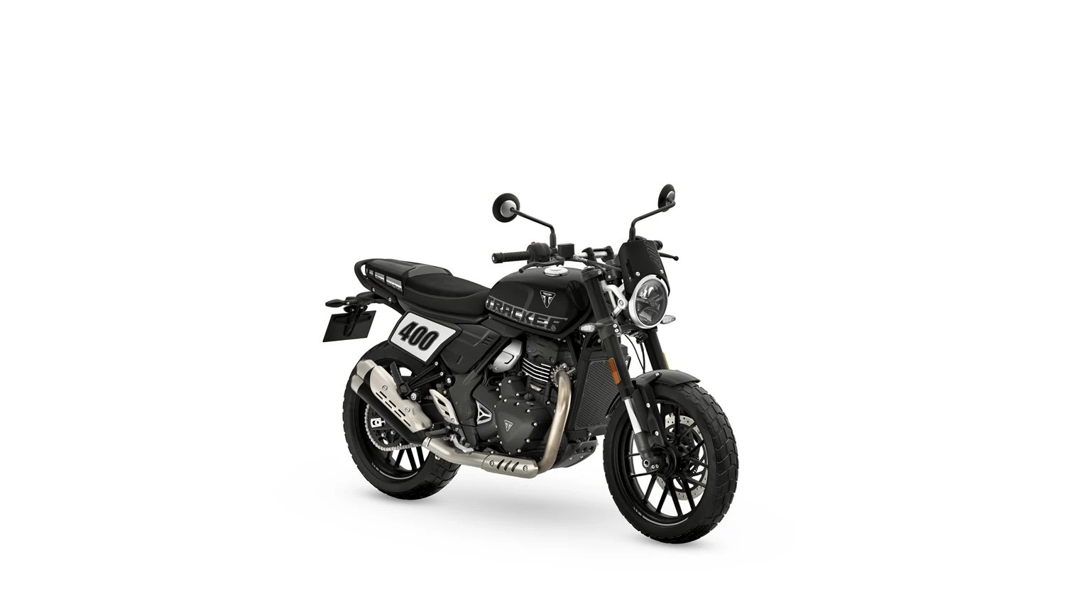 Triumph Tracker 400<br />- Flat-Track- Charakter