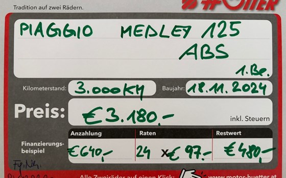 Gebrauchtmotorrad Piaggio Medley 125 - Bild 13
