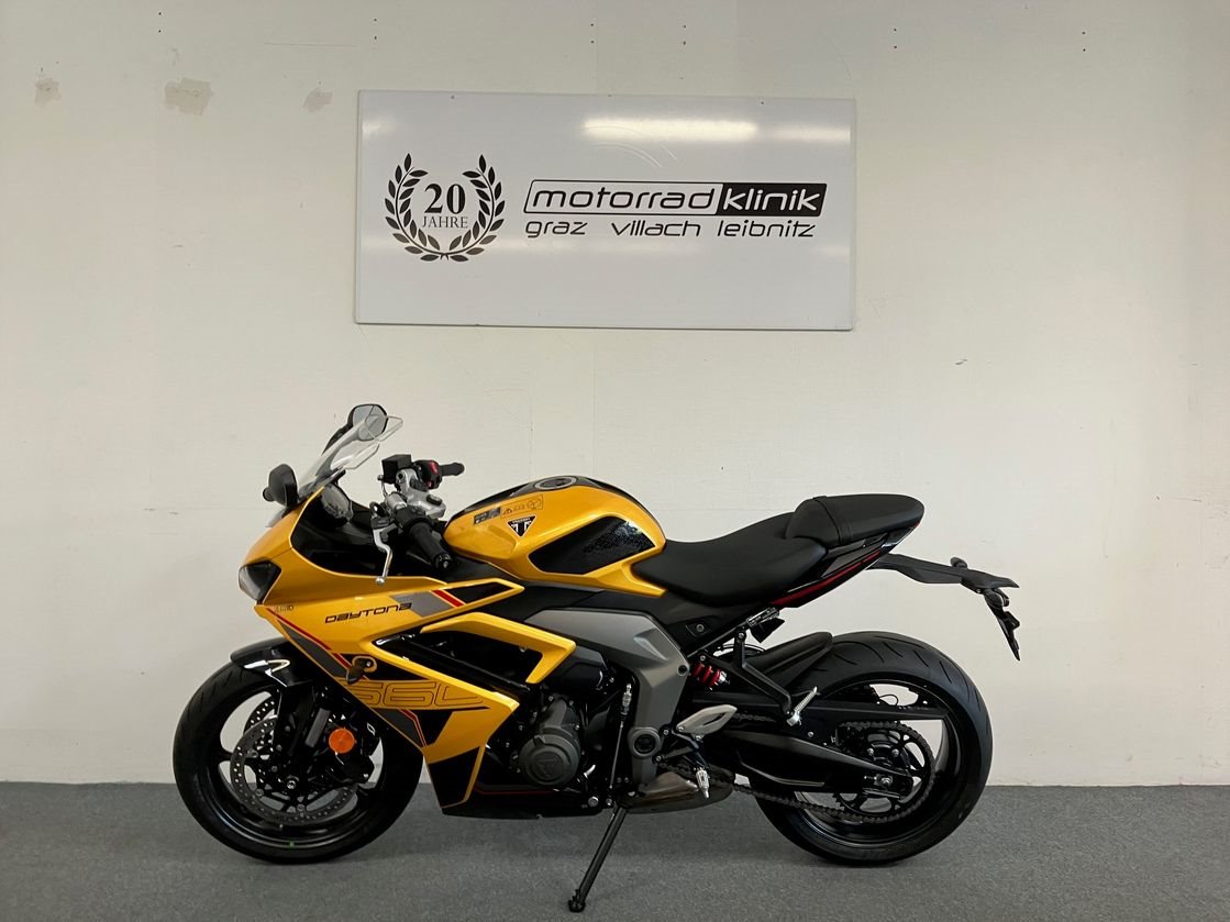 Triumph Daytona 660<br />Teilzahlung € 119.- mit Garantie