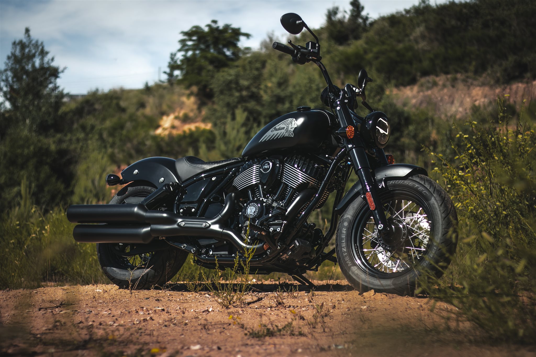 Indian Chief Bobber Dark Horse