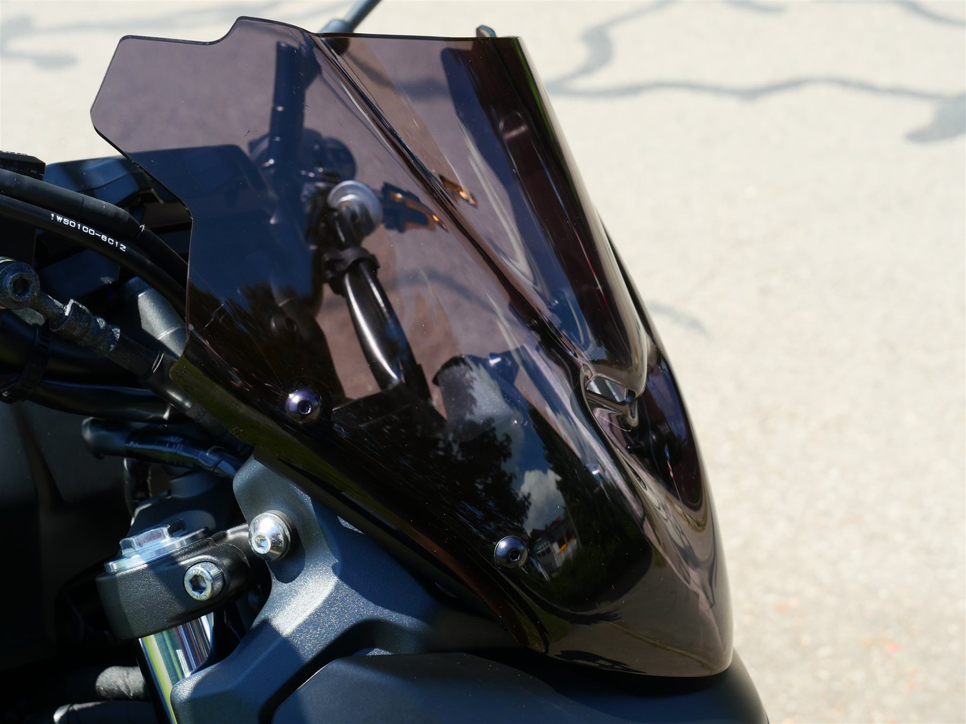 Yamaha MT-07, viel Zubehör