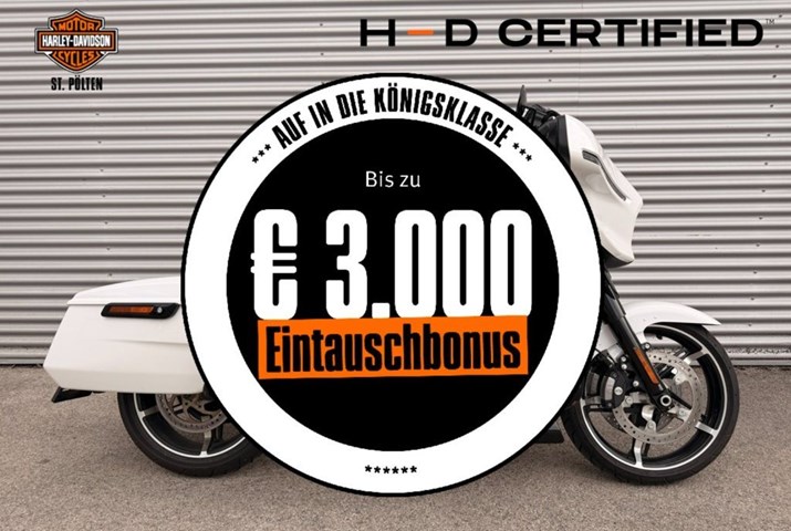 Harley-Davidson Street Glide FLHX (weiss) - Bild 1