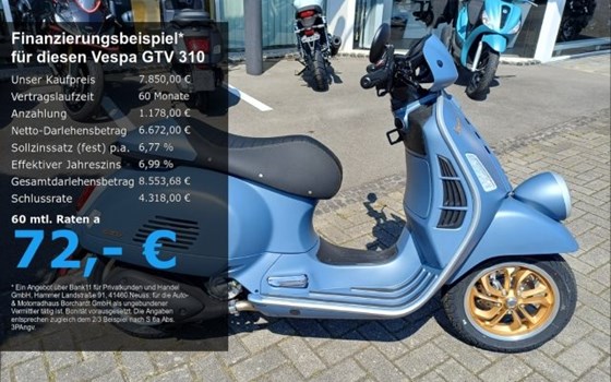 Neufahrzeug Vespa GTV 310 Officina 8 - Bild 1