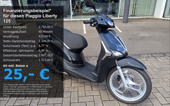 Neufahrzeug Piaggio Liberty 125 - Bild 1