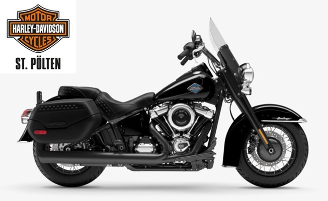Harley-Davidson Softail Heritage Classic FLHC (schwarz) - Bild 1