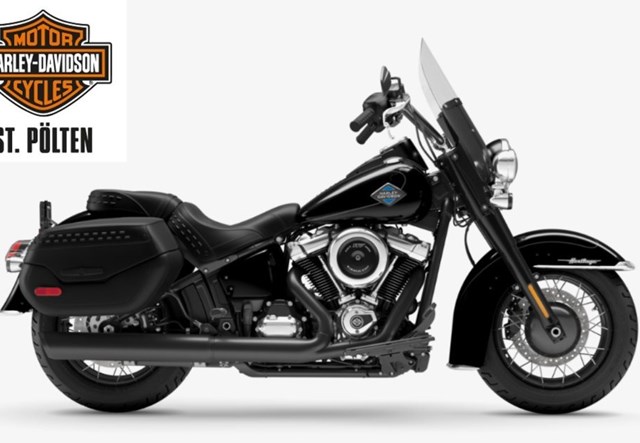 Harley-Davidson Softail Heritage Classic FLHC (schwarz)